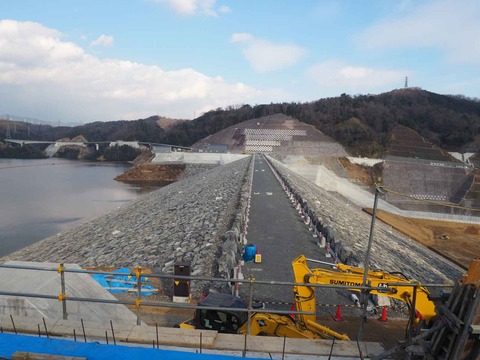 20230223安威川ダム (5)