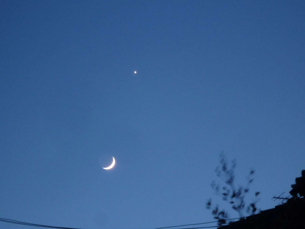 高槻の夜空 昨日の金星と月も近かった 18年6月16日 高槻network新聞