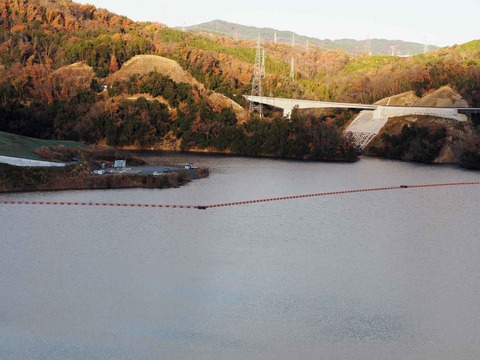 20221220安威川ダム (13)