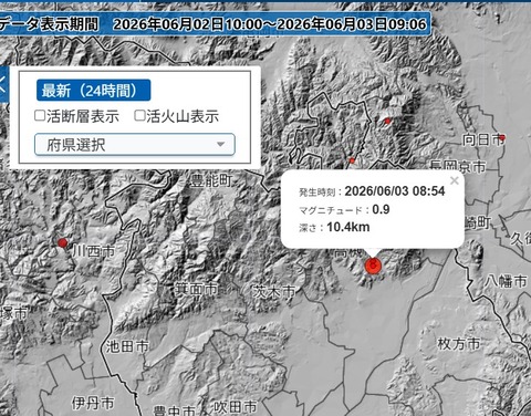 地震余震20260603