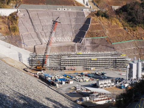 20220212安威川ダム (10)