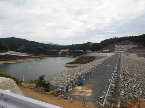 20230814安威川ダム (1)