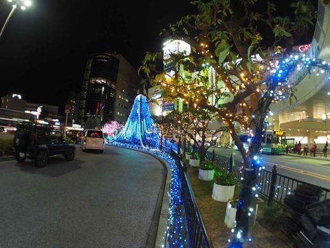 20231205JR高槻イルミ (4)