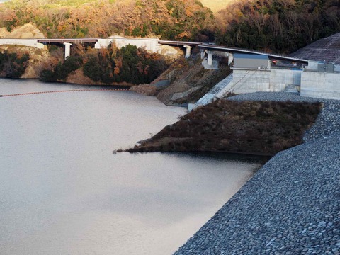 20221220安威川ダム (10)