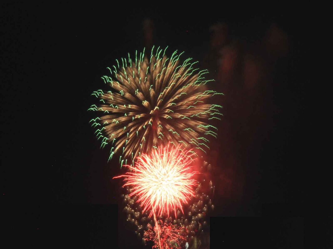 高槻夢花火のシークレット花火があったみたい 高槻network新聞