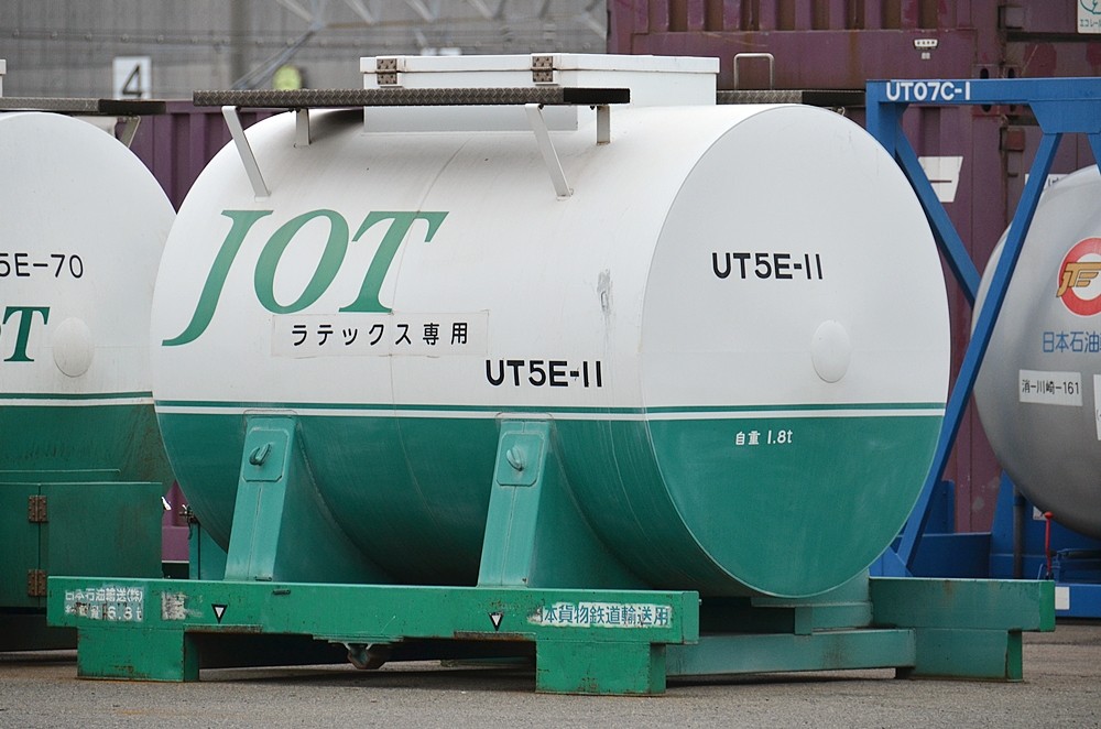 ☆ UT11A ラテックス専用タンクコンテナデカール＋塗装済コンテナ6個 1