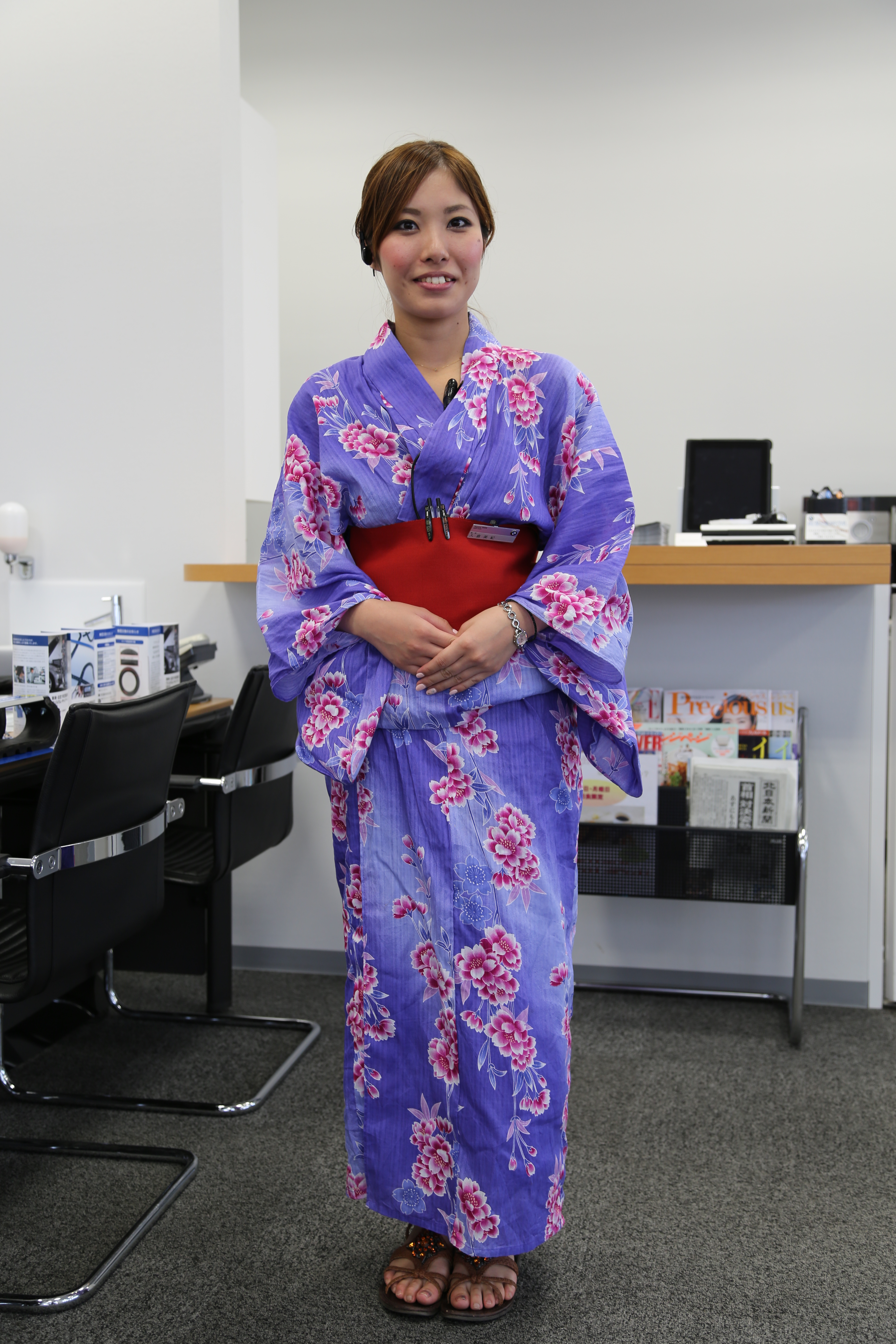 浴衣でお出迎え 俺の彼女はｂｍｗ