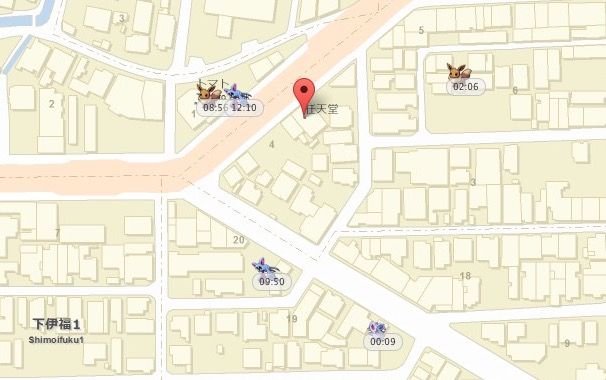 ポケモンgo 効率良すぎてチート どこにポケモンがいるか検索出来るサイトpokevisionを紹介 いーさんのノート 2冊目 ポケモンgo 効率良すぎてチート どこにポケモンがいるか検索出来るサイトpokevisionを紹介 いーさんのノート 2冊目