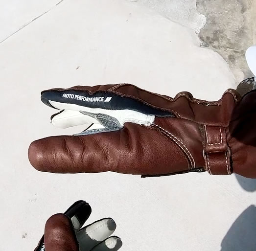 KUSHITANI テンダーグローブはいいぞう : 50歳元2stライダー大型二輪