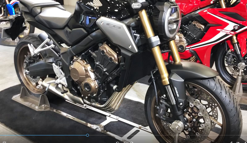 3 15発売のcb650rを観てきた 50歳元2stライダー大型二輪免許取得日記
