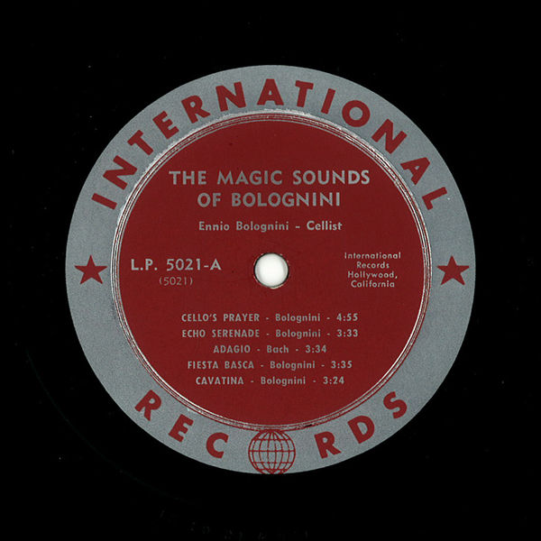 チェロ小品集～Magic Sounds of BOLOGNINI