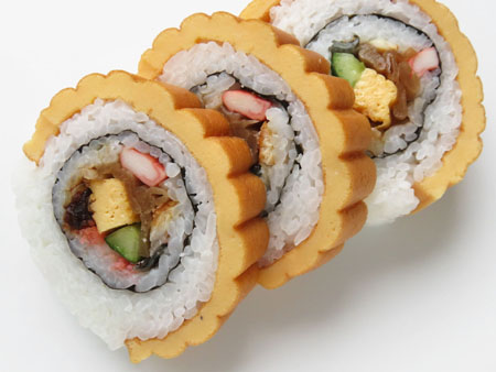 大阪市西成区 伊達巻寿司 全国イイ味ハマル味