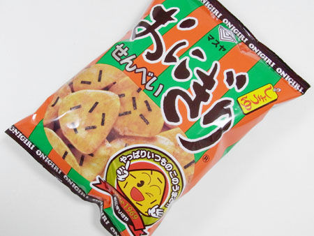 大阪市「おにぎりせんべい」 : 「全国イイ味ハマル味」