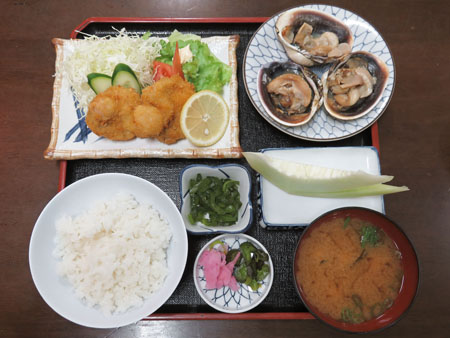 田原市伊良湖町 大アサリ定食 全国イイ味ハマル味