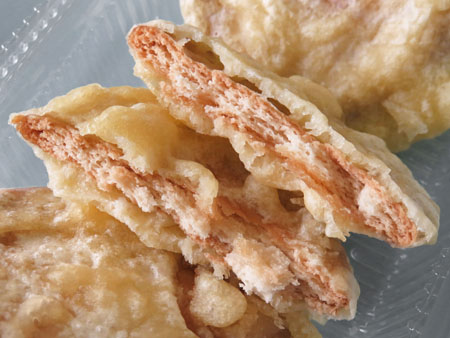 鳴沢村 ビスケットの天ぷら 全国イイ味ハマル味 鳴沢村 ビスケットの天ぷら 全国イイ味ハマル味