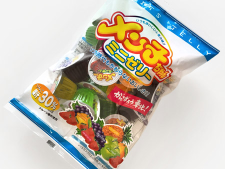 自宅「メン子ちゃんミニゼリー」 : 「全国イイ味ハマル味」