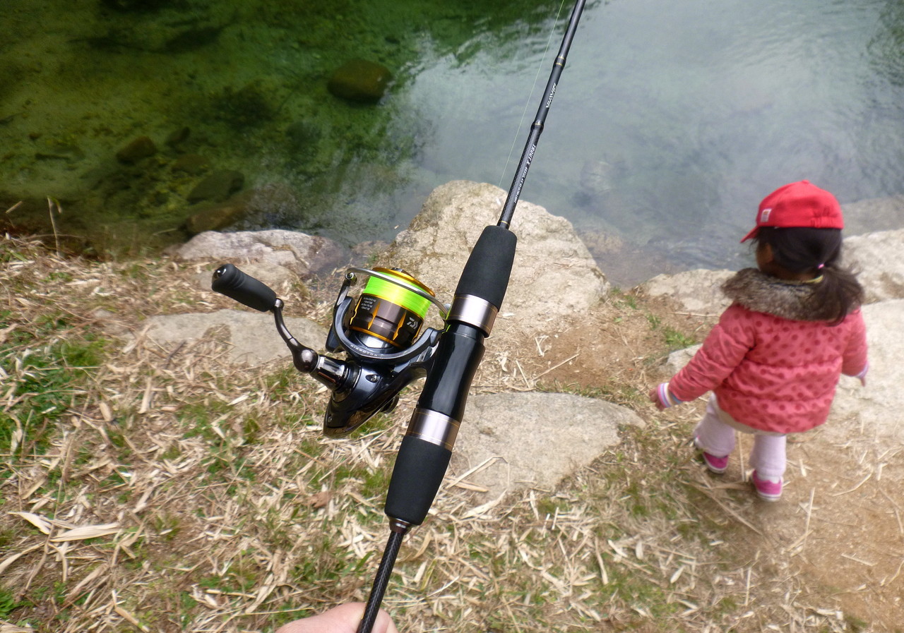 Love Fishing Catch Eat 17年 3月29日 廿日市 七瀬川管理釣り場ルアー池 トラウトフィッシング