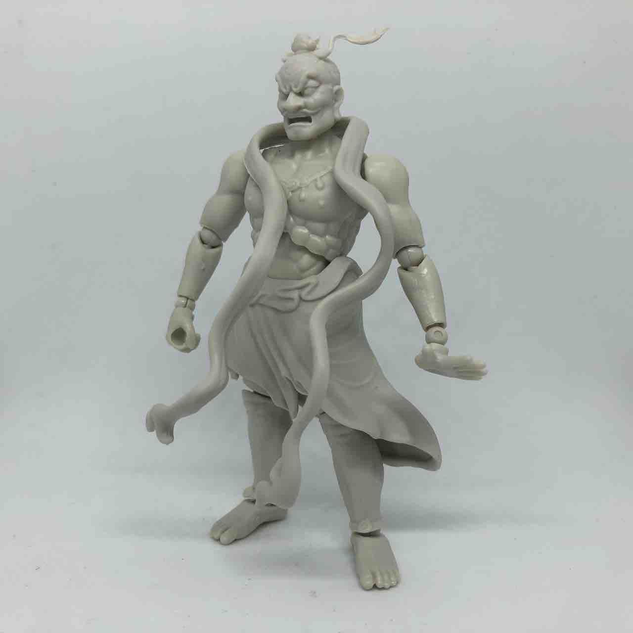 フル可動式 金剛力士像 牛乳飲んで腹下す