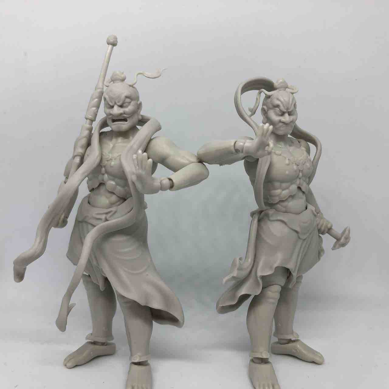 フル可動式 金剛力士像 牛乳飲んで腹下す