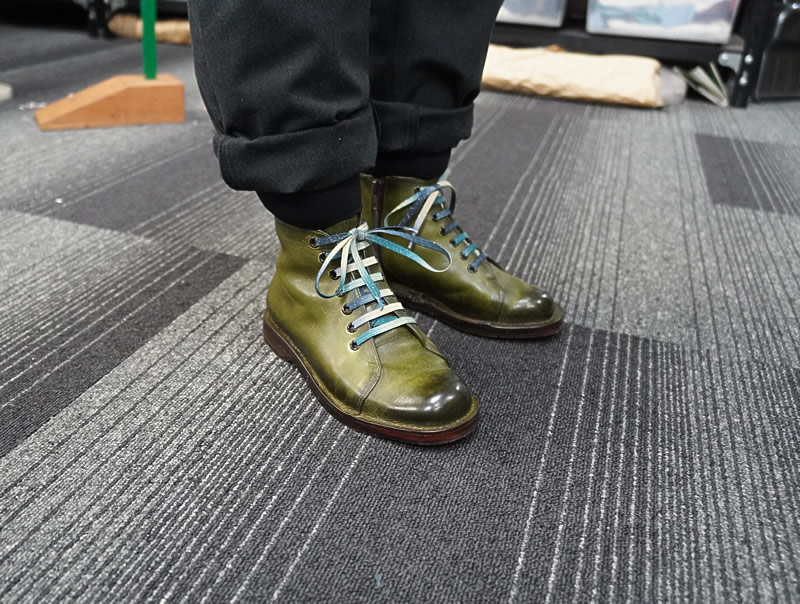 手製パティーヌ 靴