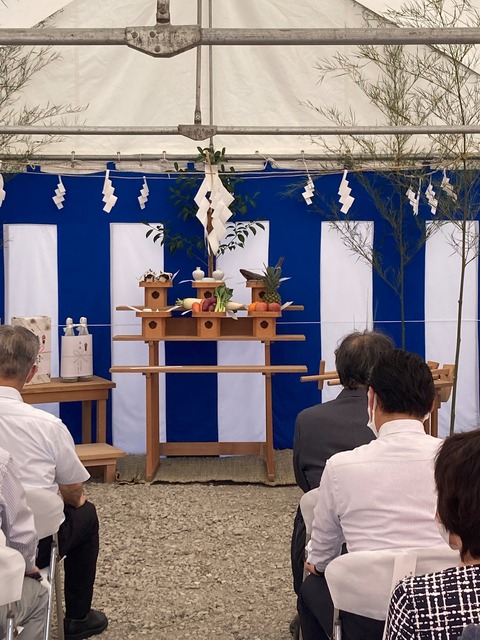 地鎮祭実施