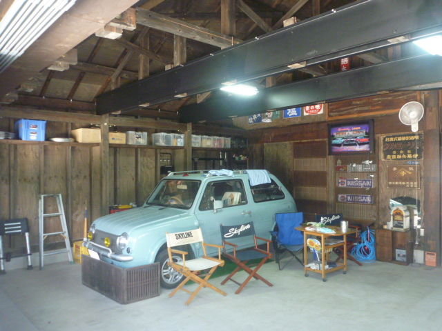 古民家ガレージのリノベーション イーズ企画工房