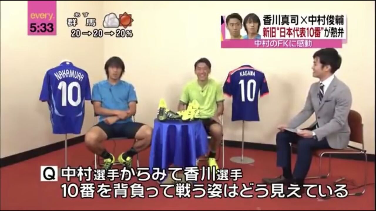 動画 サッカー中村俊輔さん とんでもない離れ業を披露してしまう エッッッ