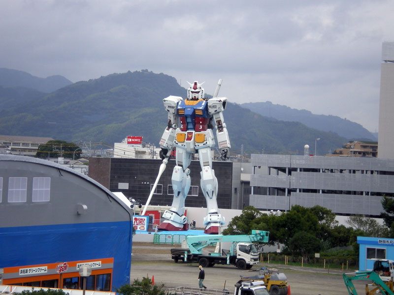 ホビーフェア開催直前の 東静岡1 1ガンダムを見てきた E Ws 模型館