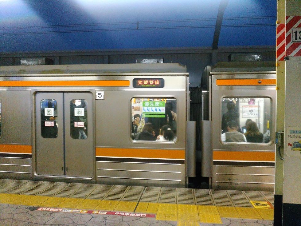 京葉線 その2 舞浜駅夕ラッシュ時乗降観察 Shinoの鉄道旅行 ホテル宿泊備忘録