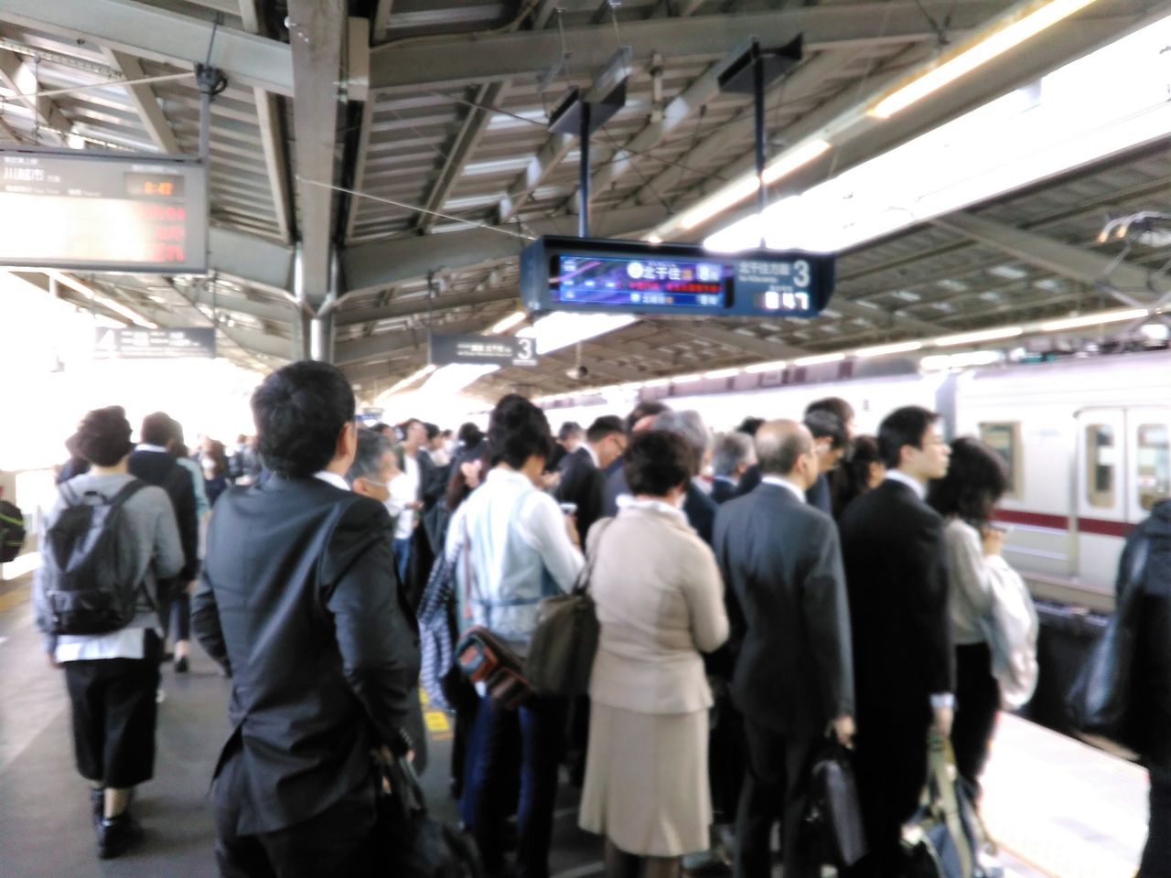 東急東横線 その7 朝ラッシュ時中目黒での乗降観察 Shinoの鉄道旅行 ホテル宿泊備忘録 東急東横線 その7 朝ラッシュ時中目黒での乗降観察 Shinoの鉄道旅行 ホテル宿泊備忘録