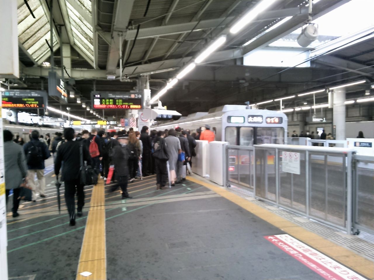 東急田園都市線 その11 朝ラッシュ時混雑 溝の口での観察 溝の口 錦糸町までの乗車体験 Shinoの鉄道旅行 ホテル宿泊備忘録 東急田園都市線 その11 朝ラッシュ時混雑 溝の口での観察 溝の口 錦糸町までの乗車体験 Shinoの鉄道旅行 ホテル宿泊備忘録