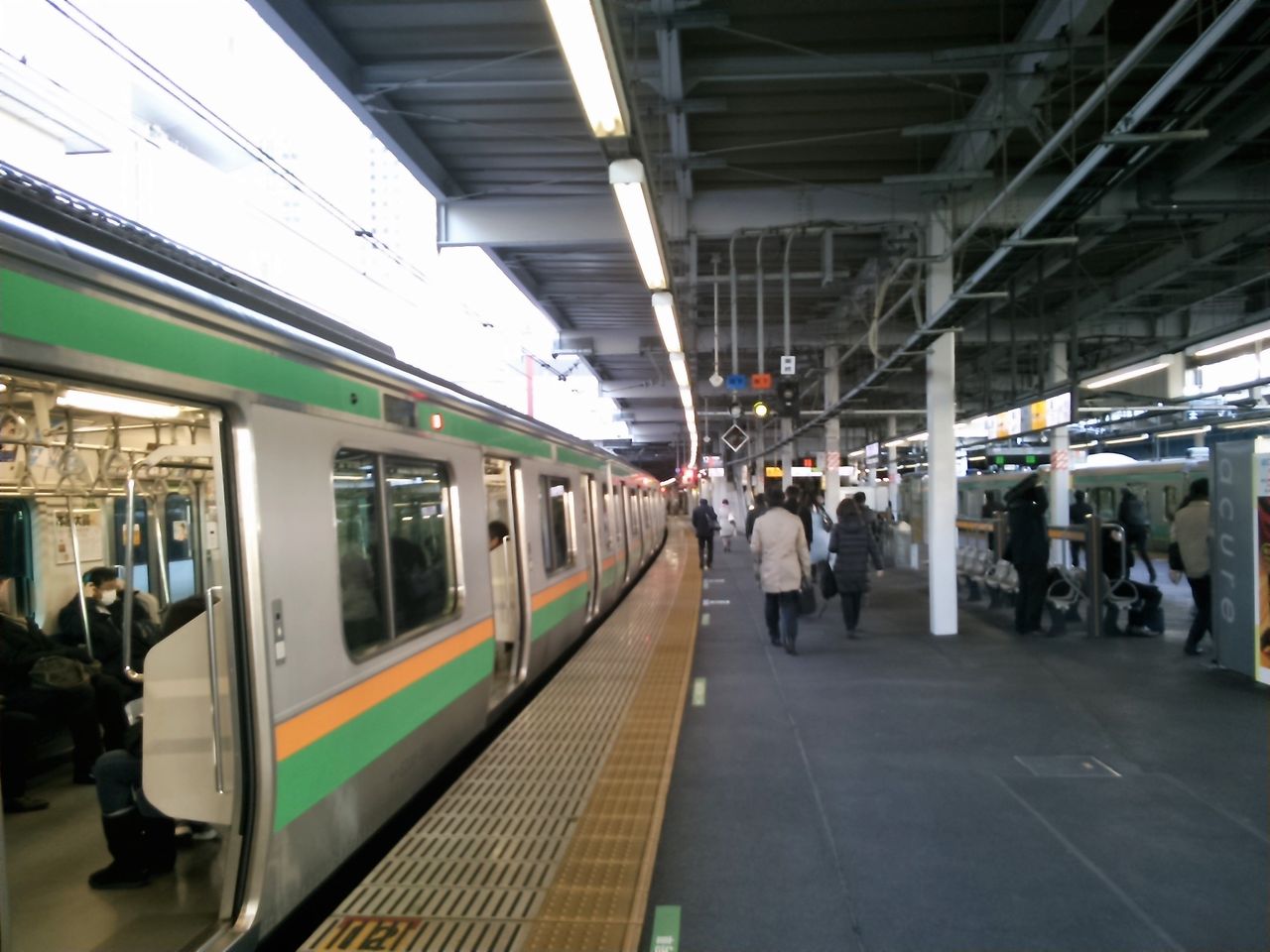 高崎線朝ラッシュ時 深谷から品川まで乗車して混雑を調べてきました Shinoの鉄道旅行 ホテル宿泊備忘録