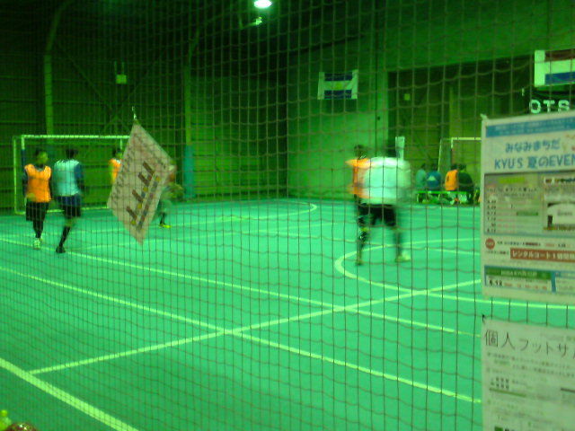 オールナイトフットサル主催 個人参加 In 南町田インドア球 S倶楽部 Futsal Travel Report