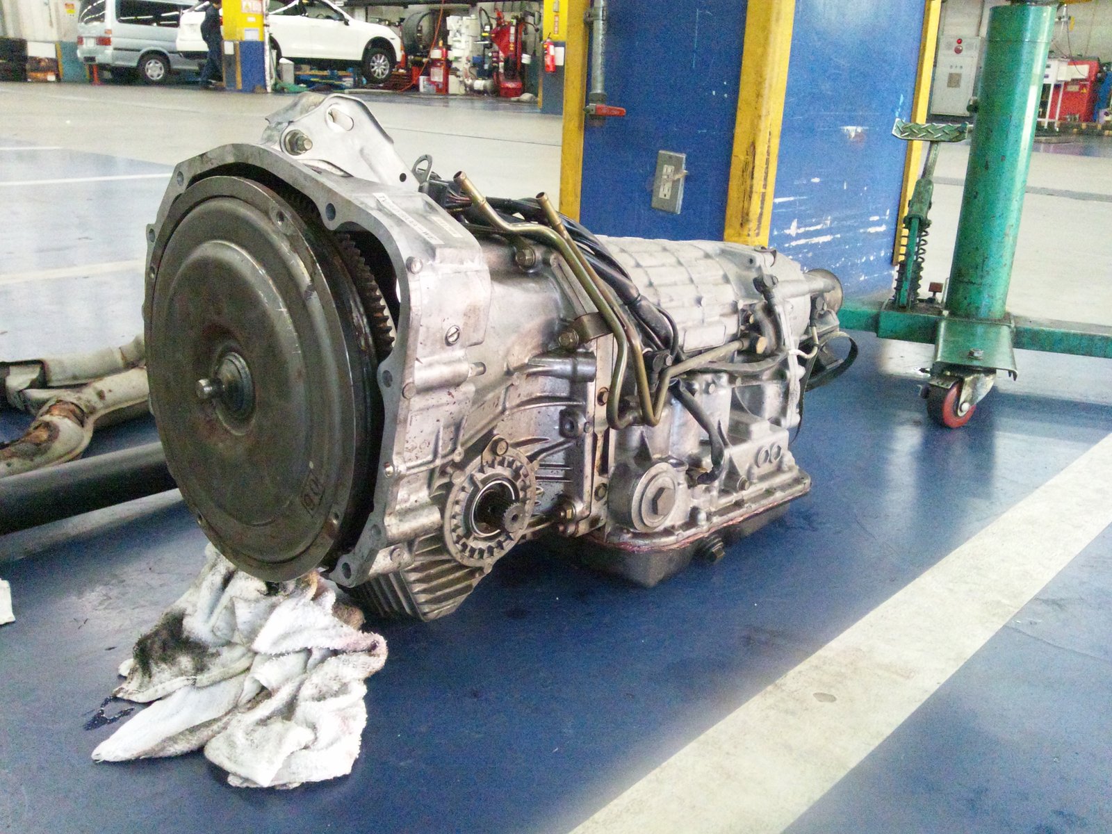 Bhレガシィのａｔ載せ換え East Cloud スバル 日記