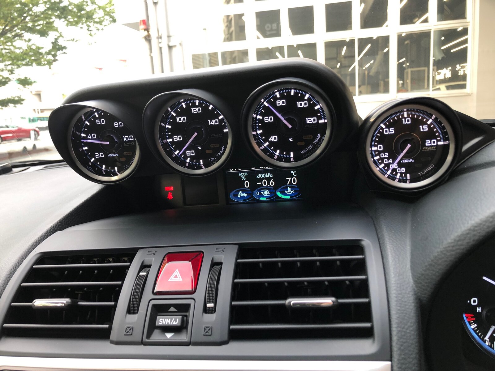 ゆ*ー様 Prova メーターフード MFD PROVA メーターフード MFD のパーツレビュー | WRX S4(BLUE_SUGI