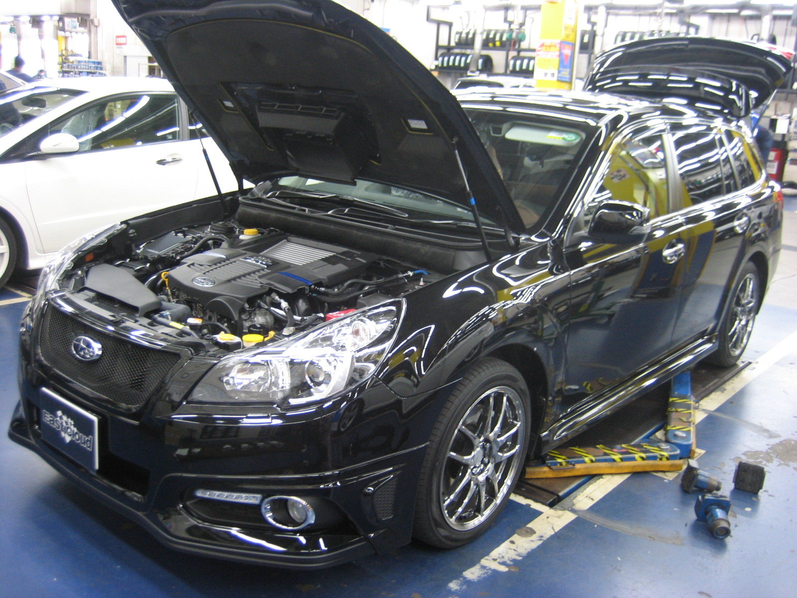 ｂｒｇレガシィ車高調取り付け East Cloud スバル 日記