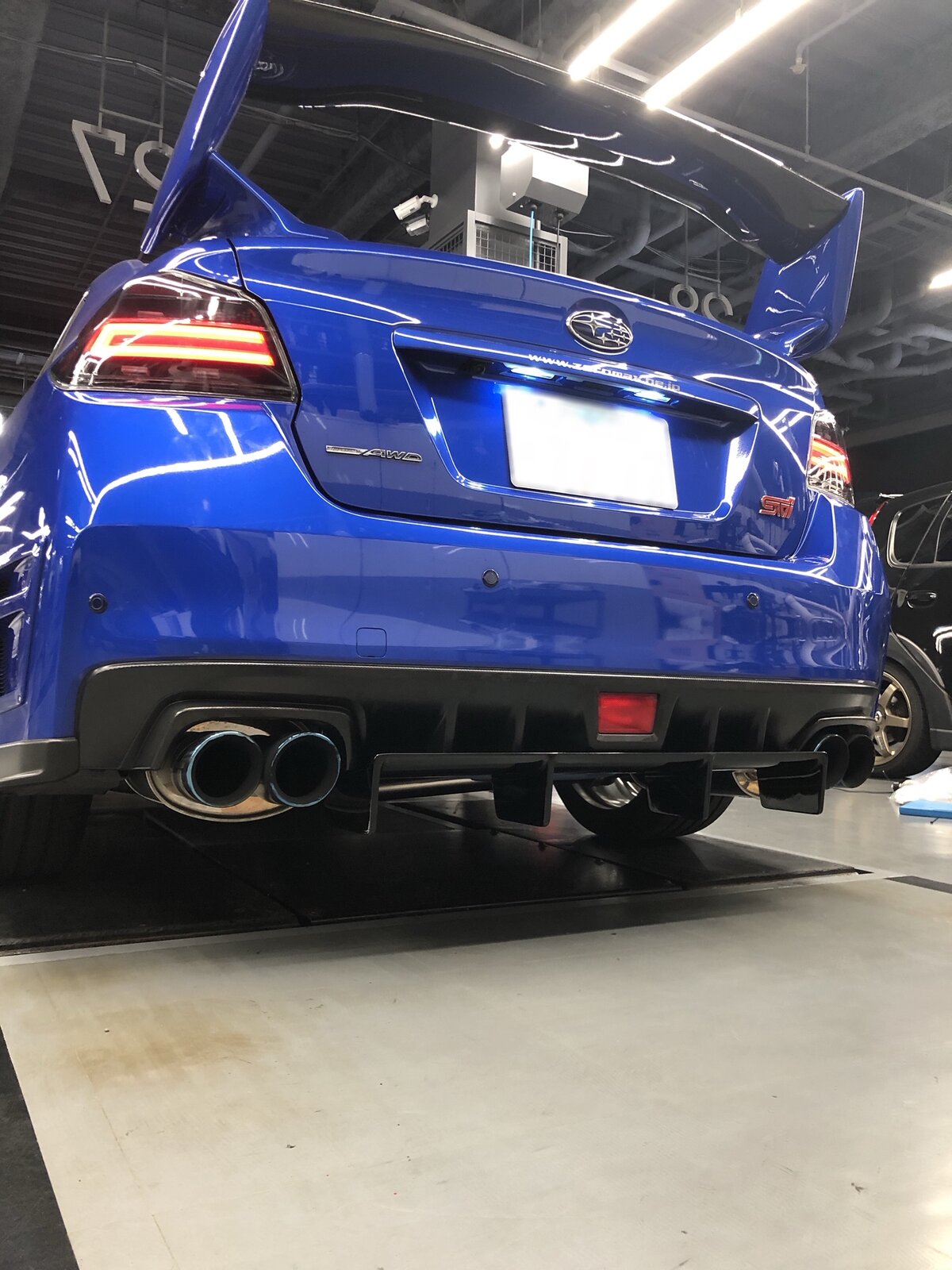 コラゾン フロントディフューザー VAB後期 CORAZON フロントグリルタイプS（フルカーボン）WRX STI/S4 VAB