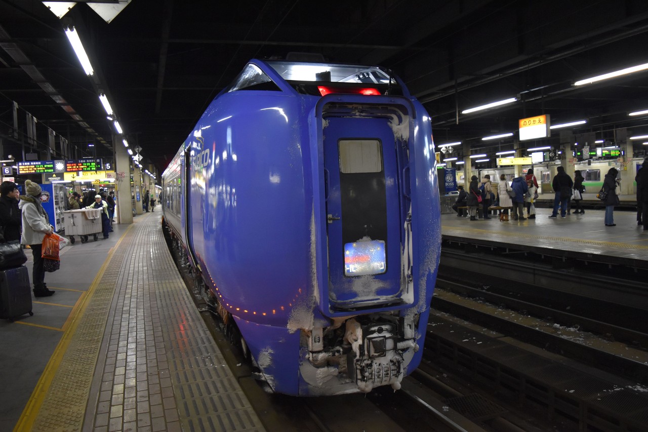 絶景の海 北舟岡でカシオペアthe Final 最後の寝台 北海道の旅 鉄道日誌