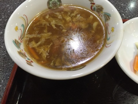 サービスランチ・スープ