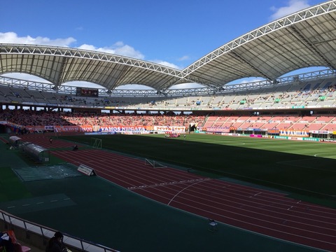 新潟サポーター試合前