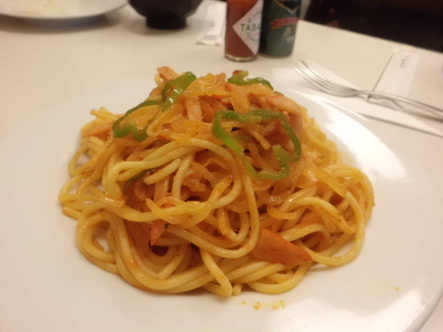 レストラン早川のナポリタン