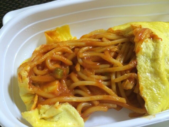 中からナポリタン!