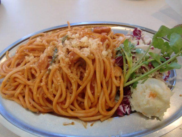 センターグリルのナポリタン