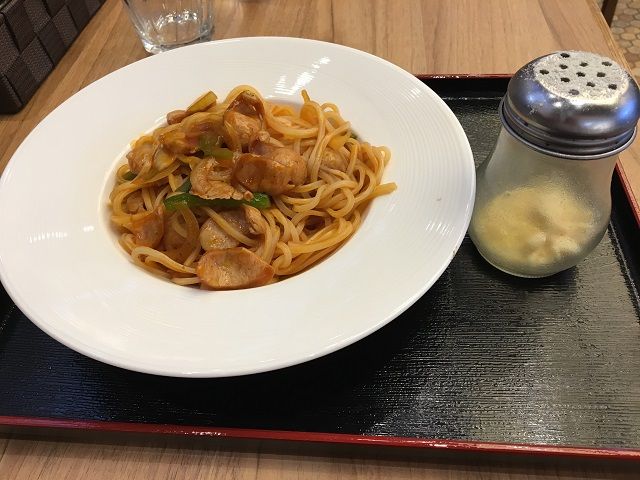 KOTOBUKI COFFEEのナポリタンセットの雰囲気