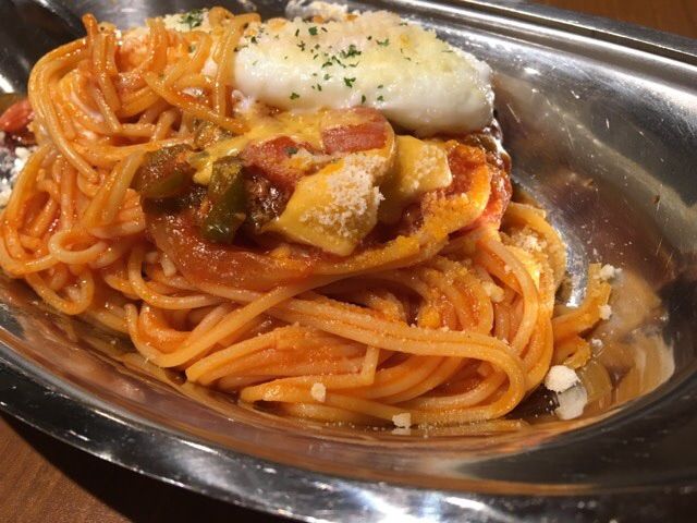 神宮苑のナポリタン