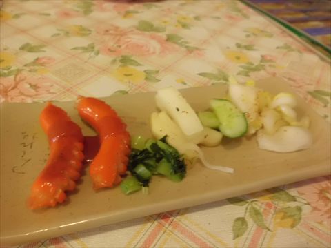 お通し的なもの!