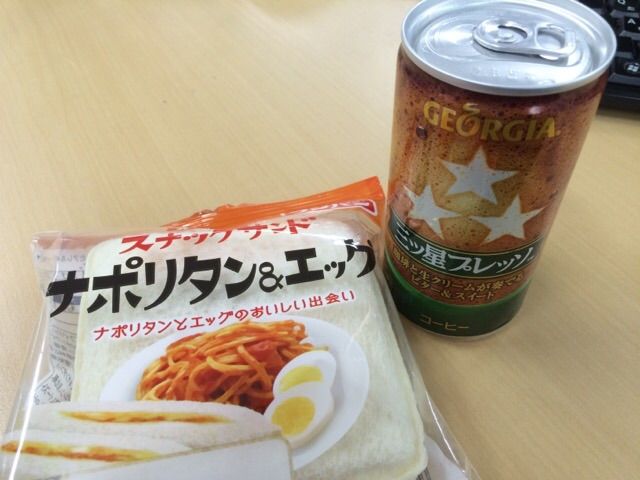 スナックサンドでナポリタン!