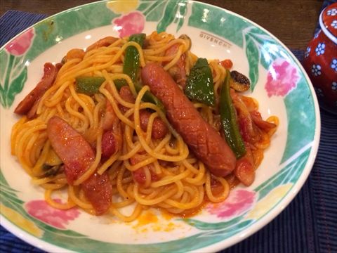 茶房高円寺のナポリタン