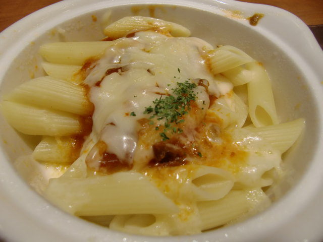 Beckersのナポリタンペンネグラタン