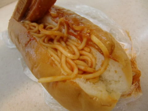 ウインナーをあげるとナポリタン